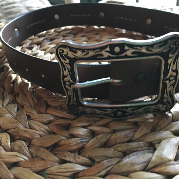 SmartPak NEW Leather-Stainless Fox Belt-Equestrian - Picture 6 of 8